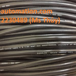 CÁP ĐIỀU KHIỂN CHỐNG NHIỄU SANGJIN 2×1.25