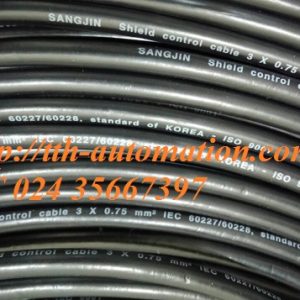 CÁP ĐIỀU KHIỂN CHỐNG NHIỄU SANGJIN 3×0.75