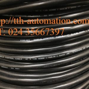 CÁP ĐIỀU KHIỂN CHỐNG NHIỄU SANGJIN 4×1.25