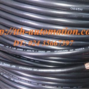 CÁP ĐIỀU KHIỂN CHỐNG NHIỄU SANGJIN 4×1.25 1 4x125S ok1