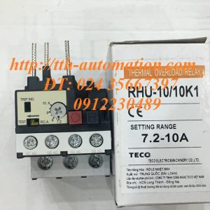 RƠ LE NHIỆT TECO RHU-10/10K1