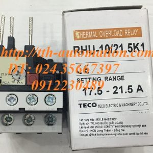RƠ LE NHIỆT TECO RHU-10/21.5K1