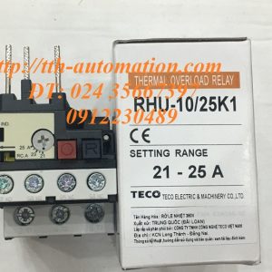 RƠ LE NHIỆT TECO RHU-10/25K1