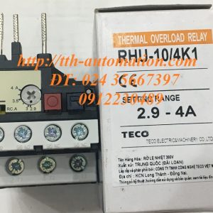 RƠ LE NHIỆT TECO RHU-10/4K1