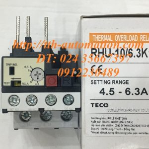 RƠ LE NHIỆT TECO RHU-10/6.3K1