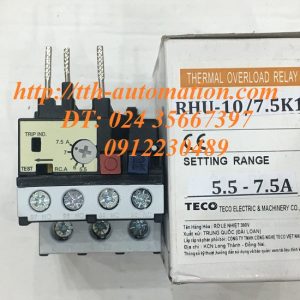 RƠ LE NHIỆT TECO RHU-10/7.5K1