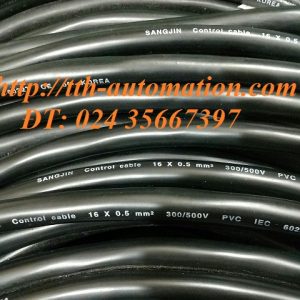 CÁP ĐIỀU KHIỂN CHỐNG NHIỄU SANGJIN 16X0.5