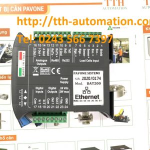 ĐẦU CÂN ĐIỆN TỬ PAVONE DAT200 PROFIBUS 1 dau can DAT200 ethernet dong ho can pavone sistemi