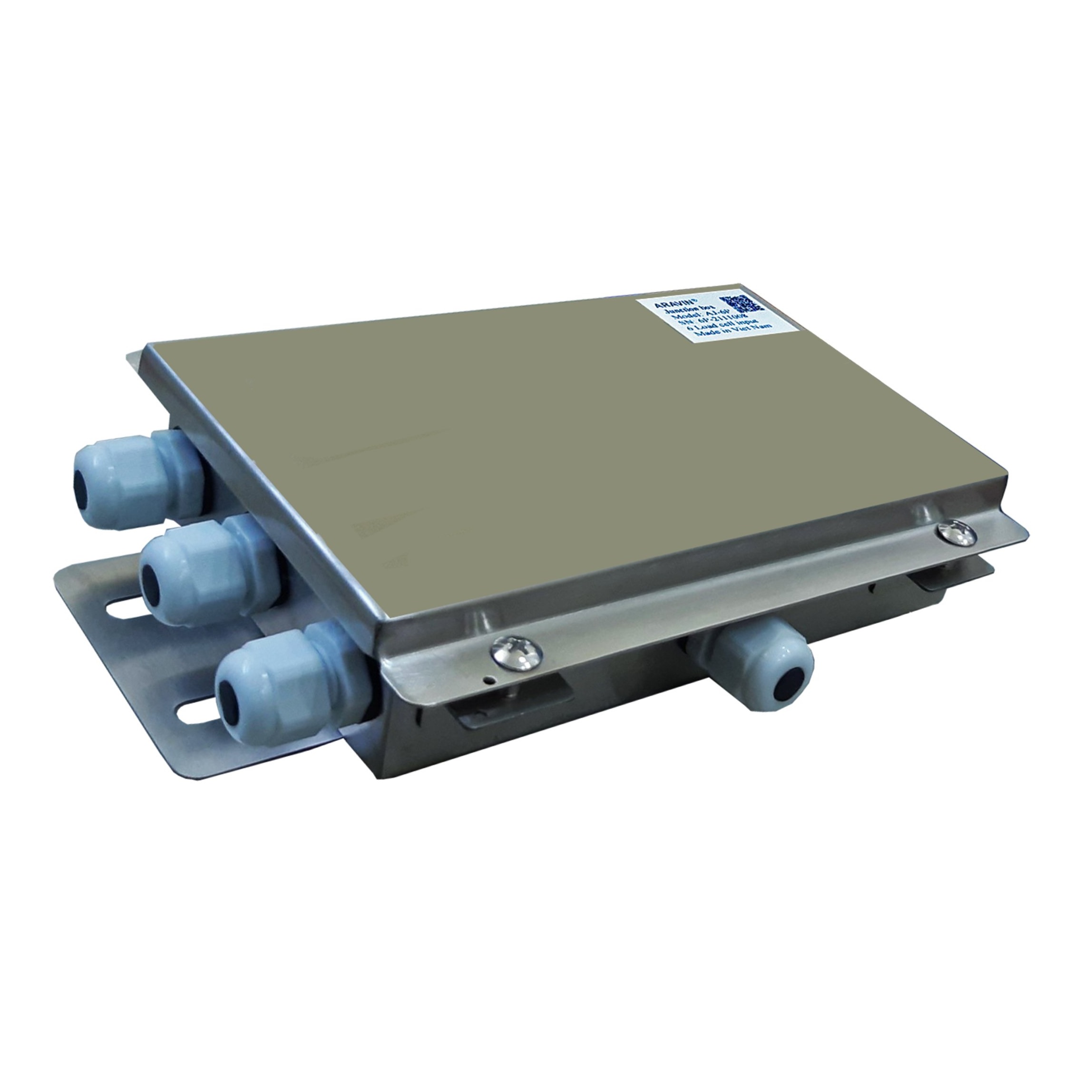 Hộp nối 6 load cell AJ-4P chuyên dùng cho cân công nghiệp Hộp nối 6 load cell AJ-4P chính hãng ổn định cao
