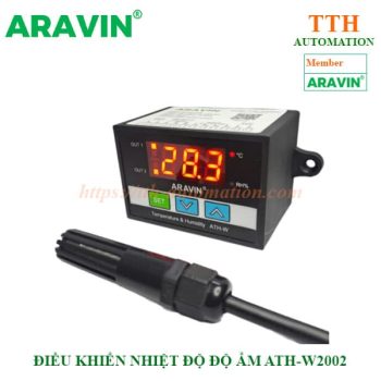 Bộ điều khiển nhiệt độ và độ ẩm ATH-W2002C – Chính xác cao, tích hợp RS485