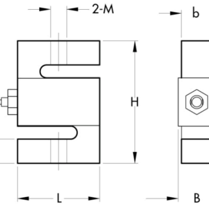 LOAD CELL CẢM BIẾN TRỌNG LƯỢNG PAVONE CS20-2.000KG 1 25kg 5tf