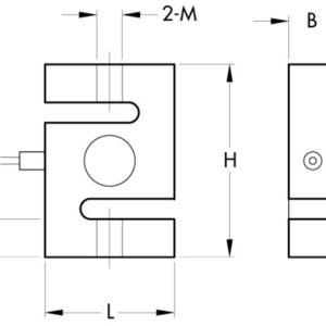 LOAD CELL CẢM BIẾN TRỌNG LƯỢNG PAVONE CS20-10.000KG 1 7.5tf 30 tf