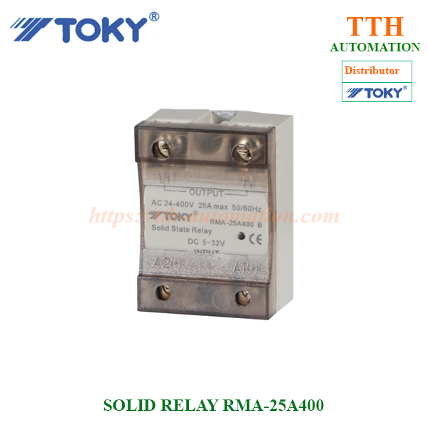 Solid rơ le Toky RMA-25A400 Solid ro le Toky RMA 25A400