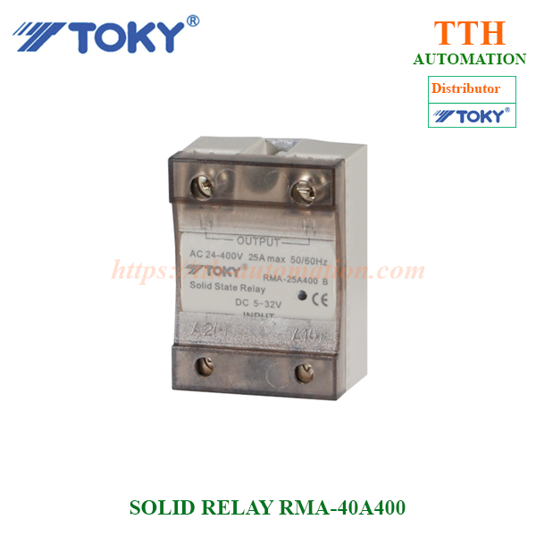Solid rơ le Toky RMA-40A400 Solid ro le Toky RMA 40A400