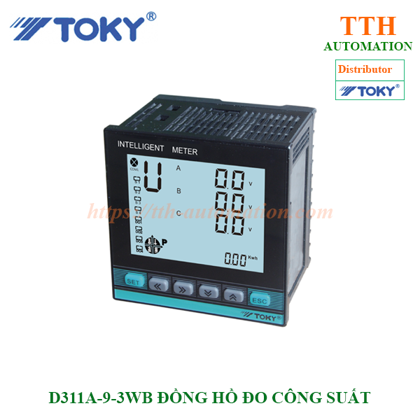 dong ho do cong suat D311A-9-3WB dong ho do cong suat D311A 9 3WB