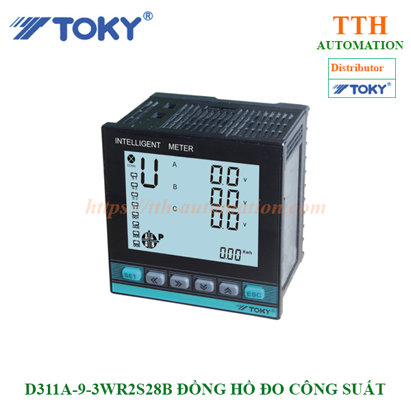 Đồng hồ đo công suất Toky