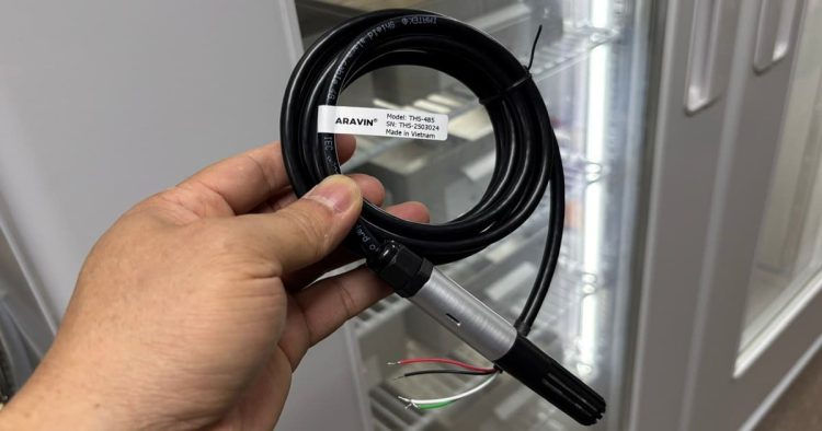 Cảm biến nhiệt độ độ ẩm RS485 ra mắt bởi TTH Automation